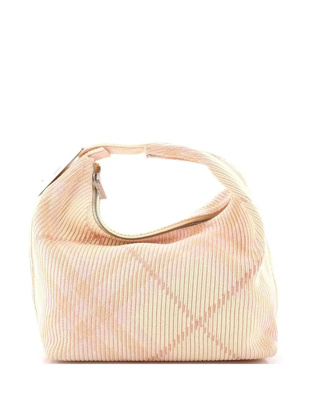 Burberry Peg Handle Bag Knit Check #353734B58B